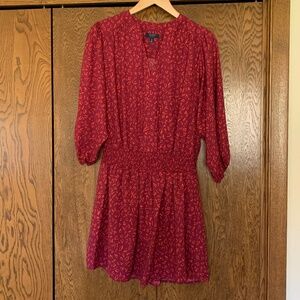 {Kaari Blue} Long Sleeve Mini Dress